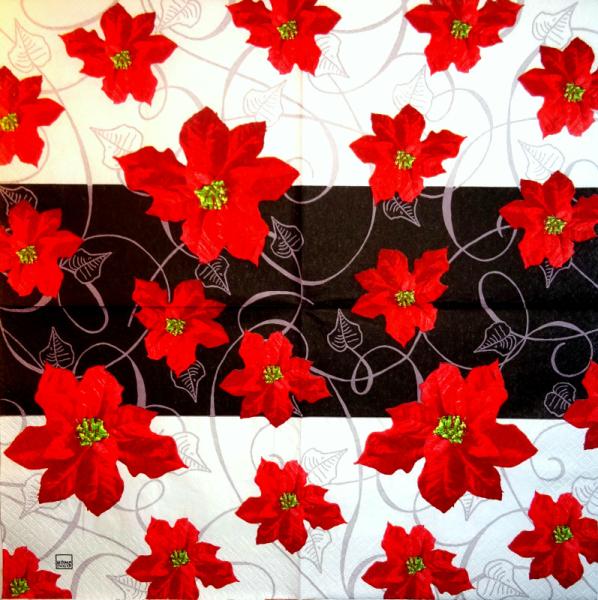 067 Christmas Flowers - 3-ply - Home Fashion